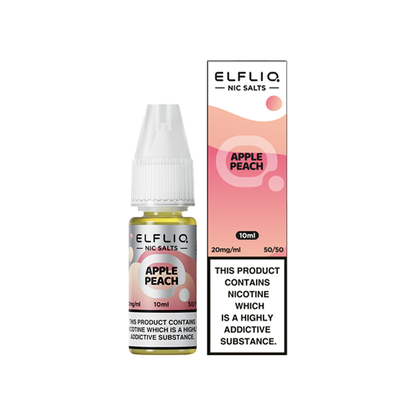 10mg ELFLIQ By Elf Bar 10ml Nic Salt (50VG/50PG) - Lazy Frog Shop