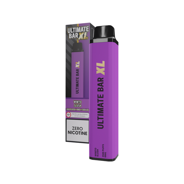 0mg Ultimate Bar XL Disposable Vape Device 3500 Puffs - Lazy Frog Shop