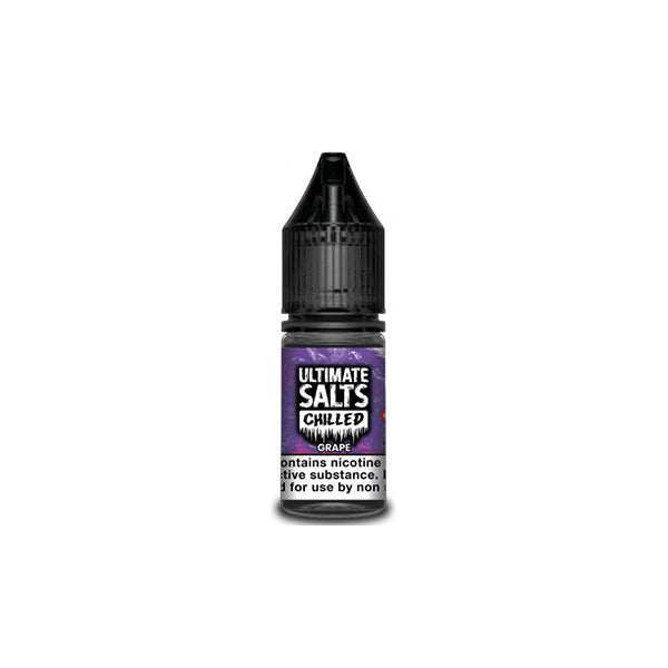 10MG Ultimate Puff Salts Chilled 10ML Flavoured Nic Salts (50VG/50PG) - Lazy Frog Shop