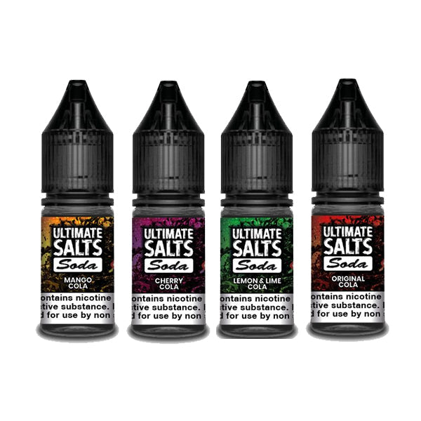 10MG Ultimate Puff Salts Soda 10ML Nic Salts (50VG/50PG) - Lazy Frog Shop