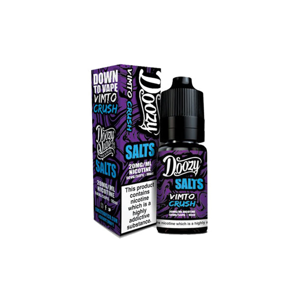 10mg Doozy Vape Co Nic Salt 10ml (50VG/50PG) - Lazy Frog Shop