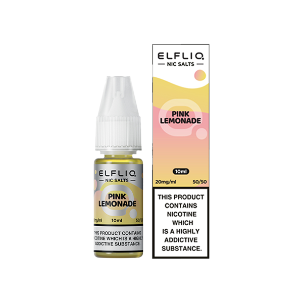 10mg ELFLIQ By Elf Bar 10ml Nic Salt (50VG/50PG) - Lazy Frog Shop