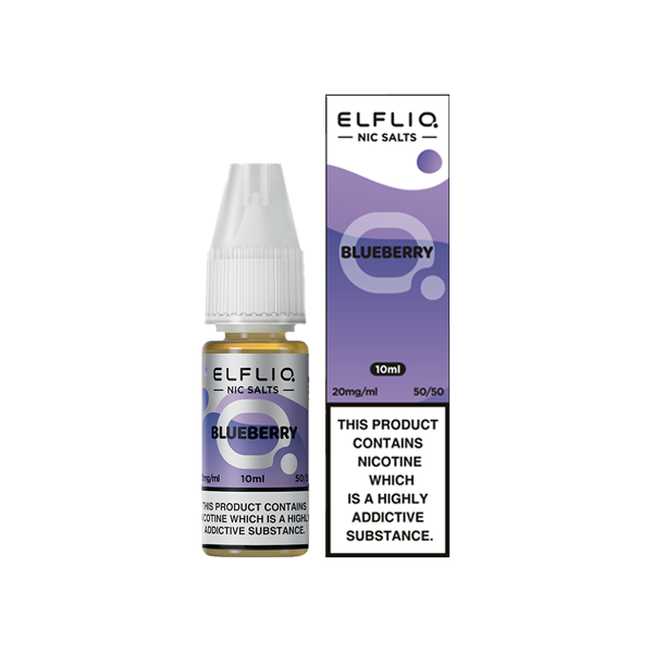 10mg ELFLIQ By Elf Bar 10ml Nic Salt (50VG/50PG) - Lazy Frog Shop