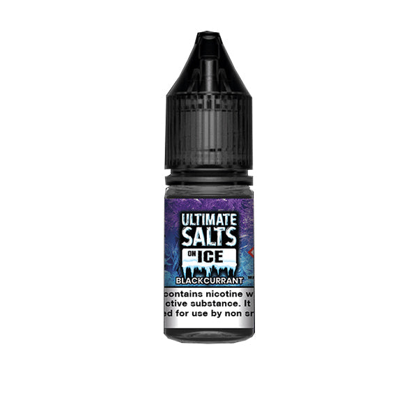 10mg Ultimate Puff Salts On Ice 10ml Flavoured Nic Salts (50VG/50PG) - Lazy Frog Shop