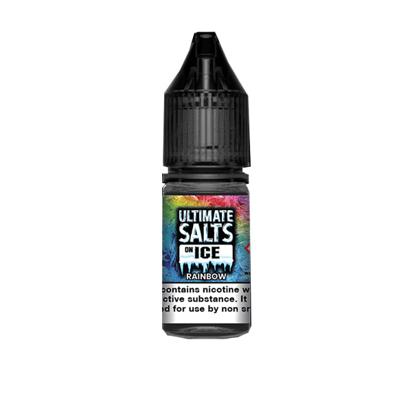 10mg Ultimate Puff Salts On Ice 10ml Flavoured Nic Salts (50VG/50PG) - Lazy Frog Shop