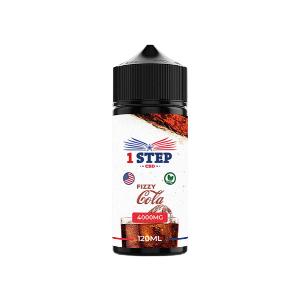 1 Step CBD 4000mg CBD E-liquid 120ml (BUY 1 GET 1 FREE) - Lazy Frog Shop