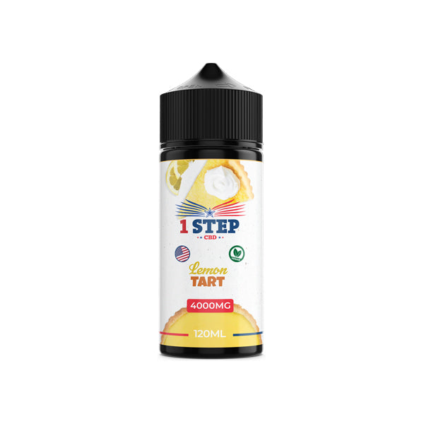 1 Step CBD 4000mg CBD E-liquid 120ml (BUY 1 GET 1 FREE) - Lazy Frog Shop