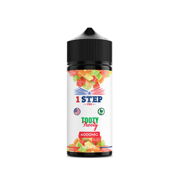 1 Step CBD 4000mg CBD E-liquid 120ml (BUY 1 GET 1 FREE) - Lazy Frog Shop