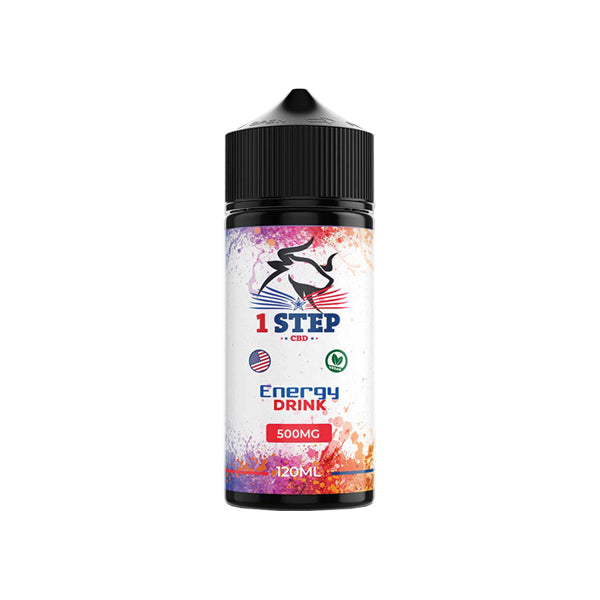 1 Step CBD 500mg CBD E-liquid 120ml (BUY 1 GET 1 FREE) - Lazy Frog Shop