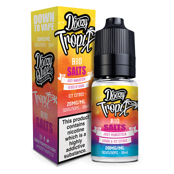 20MG Doozy Tropix Salts by Doozy Vape Co (50VG/50PG) - Lazy Frog Shop