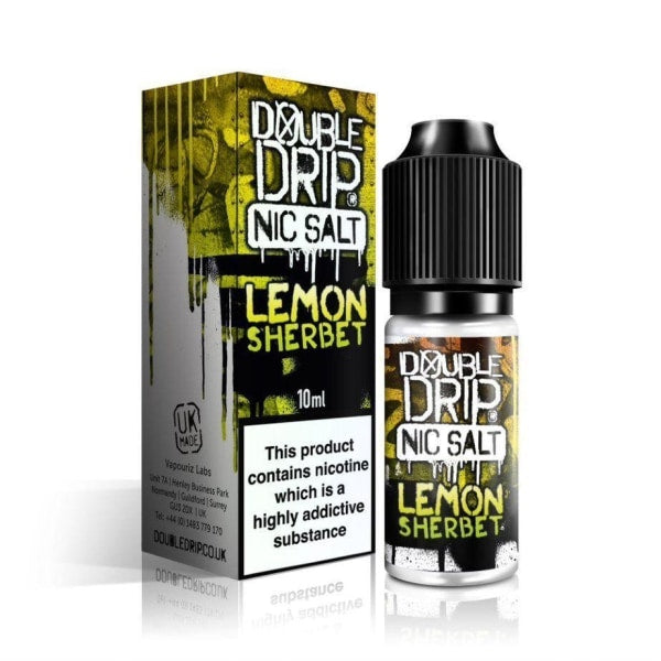 20MG Double Drip 10ML Flavoured Nic Salts E Liquid - Lazy Frog Shop