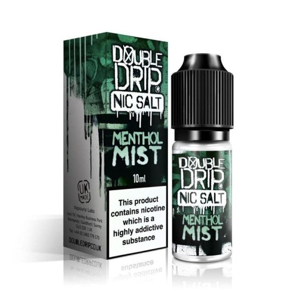 20MG Double Drip 10ML Flavoured Nic Salts E Liquid - Lazy Frog Shop