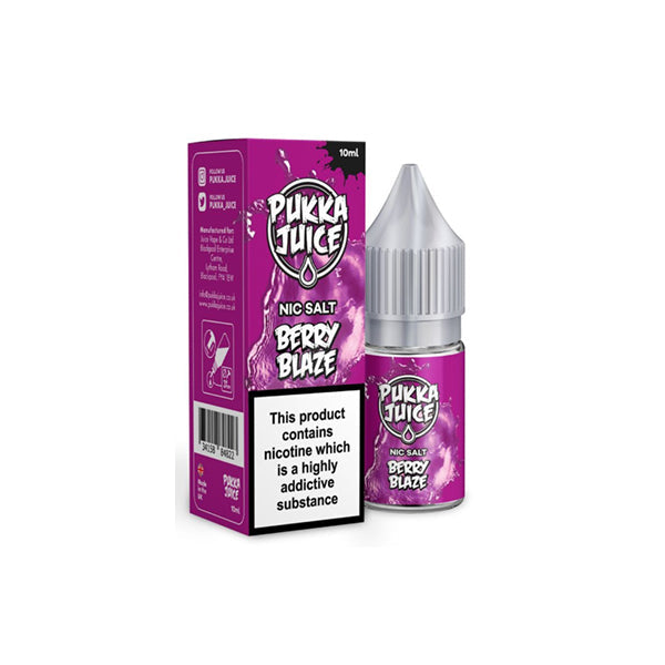 20MG Pukka Juice 10ML Flavoured Nic Salt (50VG/50PG) - Lazy Frog Shop