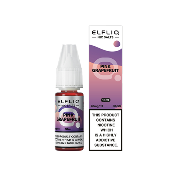 20mg ELFLIQ By Elf Bar 10ml Nic Salt (50VG/50PG) - Lazy Frog Shop