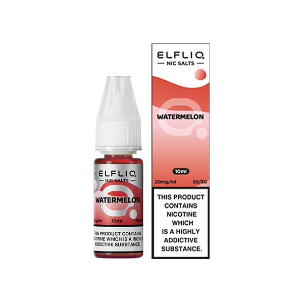 20mg ELFLIQ By Elf Bar 10ml Nic Salt (50VG/50PG) - Lazy Frog Shop