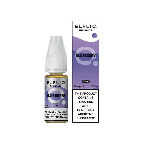 20mg ELFLIQ By Elf Bar 10ml Nic Salt (50VG/50PG) - Lazy Frog Shop