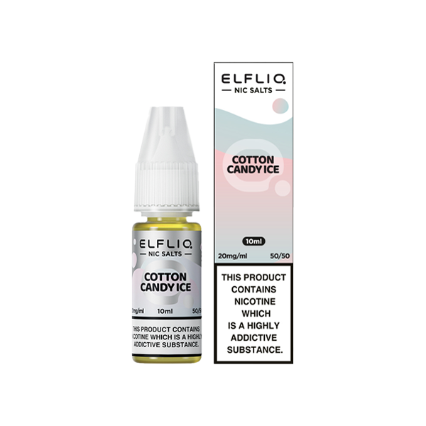 20mg ELFLIQ By Elf Bar 10ml Nic Salt (50VG/50PG) - Lazy Frog Shop