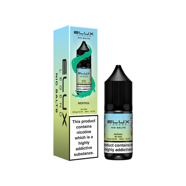 20mg Elux Legend 10ml Nic Salts (50VG/50PG) - Lazy Frog Shop