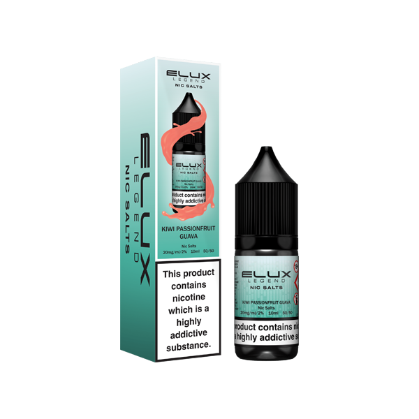 20mg Elux Legend 10ml Nic Salts (50VG/50PG) - Lazy Frog Shop