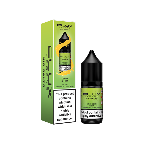 20mg Elux Legend 10ml Nic Salts (50VG/50PG) - Lazy Frog Shop