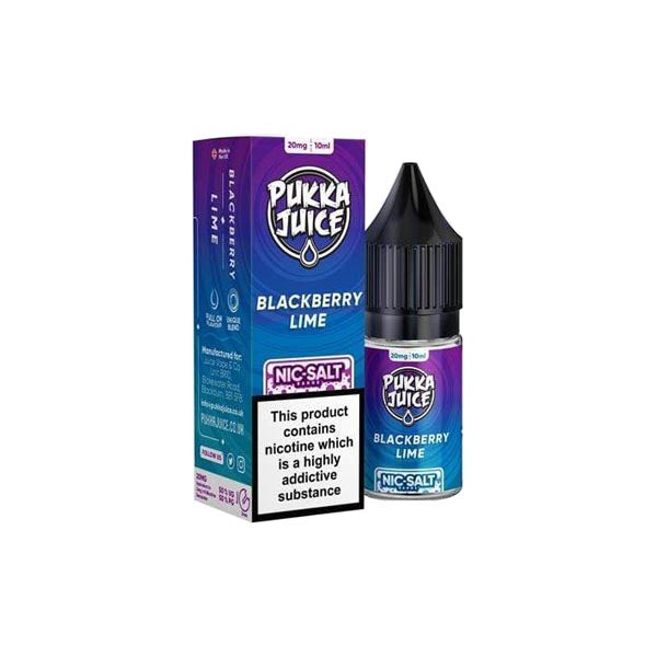 20MG Pukka Juice 10ML Flavoured Nic Salt (50VG/50PG) - Lazy Frog Shop