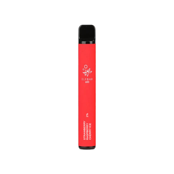 20mg ELF Bar Disposable Vape Pod 600 Puffs - Lazy Frog Shop