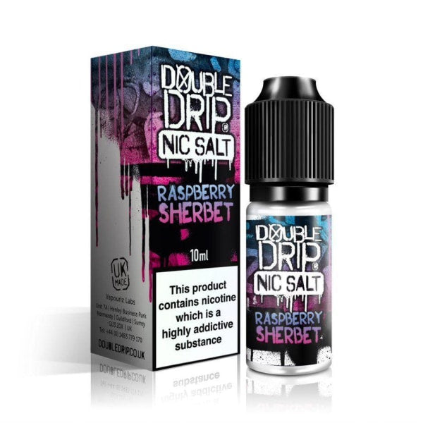 10MG Double Drip 10ML Flavoured Nic Salts E Liquid - Lazy Frog Shop