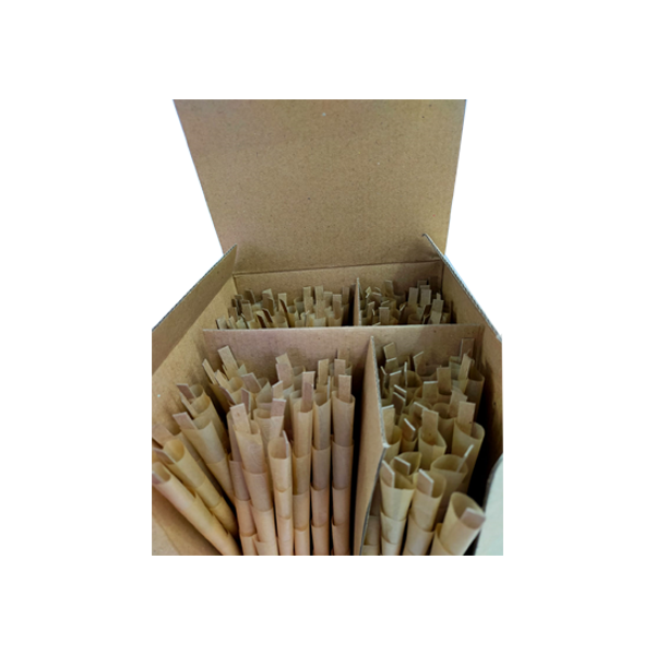 900 x Mountain High Small 1 1/4 Pre-Rolled BULK Cones Natural - Lazy Frog Shop