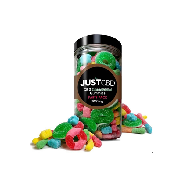 Just CBD 3000mg Gummies - 600g - Lazy Frog Shop