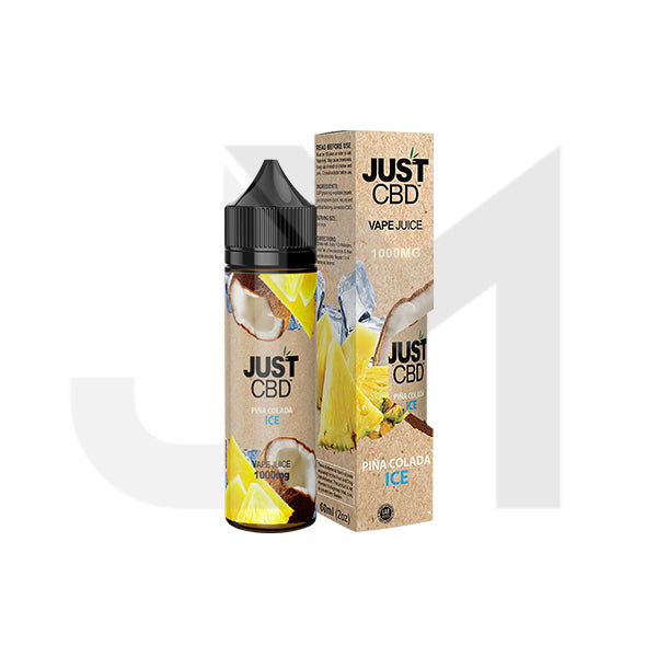 Just CBD 1000mg Vape Juice - 60ml - Lazy Frog Shop