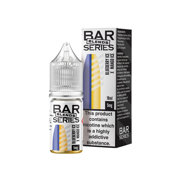 5mg Bar Series Blends 10ml Nic Salts (50VG/50PG) - Lazy Frog Shop