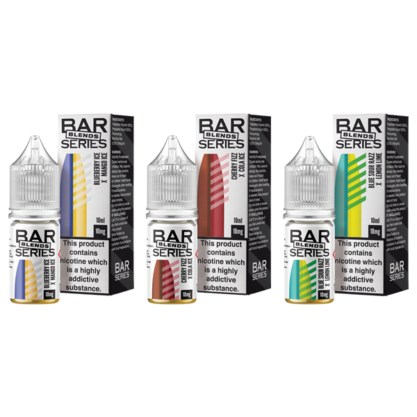 10mg Bar Series Blends 10ml Nic Salts (50VG/50PG) - Lazy Frog Shop