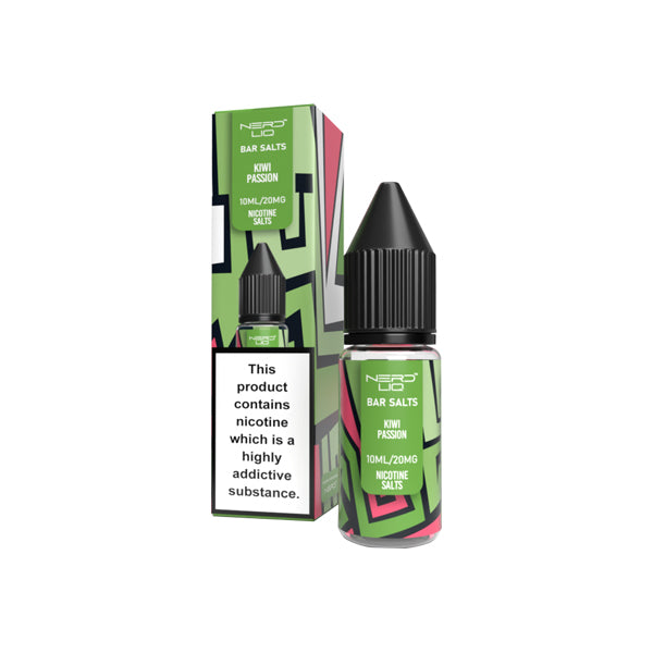 20mg Nerd Liq Bar Salts 10ml Nic Salts (50VG/50PG) - Lazy Frog Shop