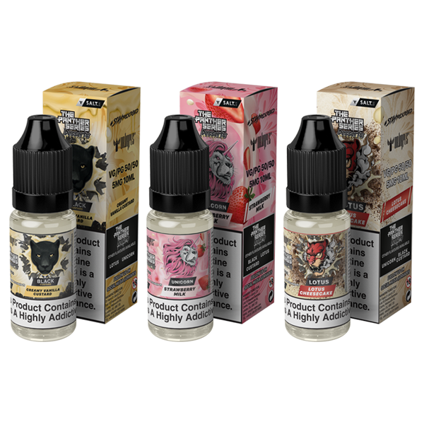 5mg The Panther Series Desserts By Dr Vapes 10ml Nic Salt (50VG/50PG) - Lazy Frog Shop