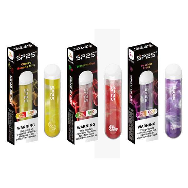 20mg SP2S Disposable Vape Device 600 Puffs (BUY 1 GET 1 FREE) - Lazy Frog Shop