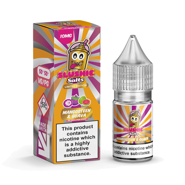 10mg Slushie by Liqua Vape 10ml Flavoured Nic Salts - Lazy Frog Shop