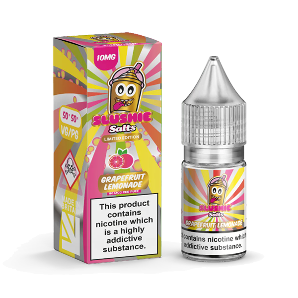 10mg Slushie by Liqua Vape 10ml Flavoured Nic Salts - Lazy Frog Shop