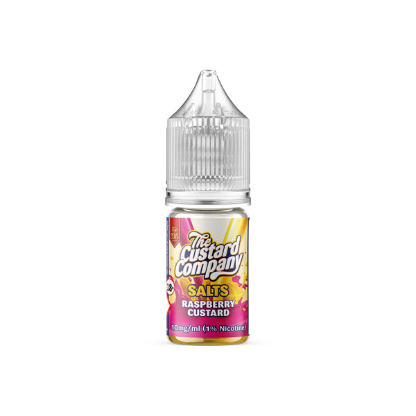 10mg The Custard Company Flavoured Nic Salt 10ml (50VG/50PG) - Lazy Frog Shop