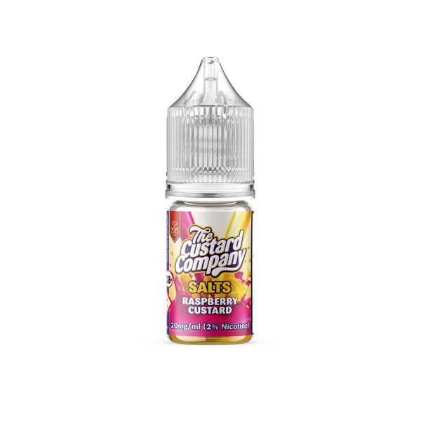 20mg The Custard Company Flavoured Nic Salt 10ml (50VG/50PG) - Lazy Frog Shop