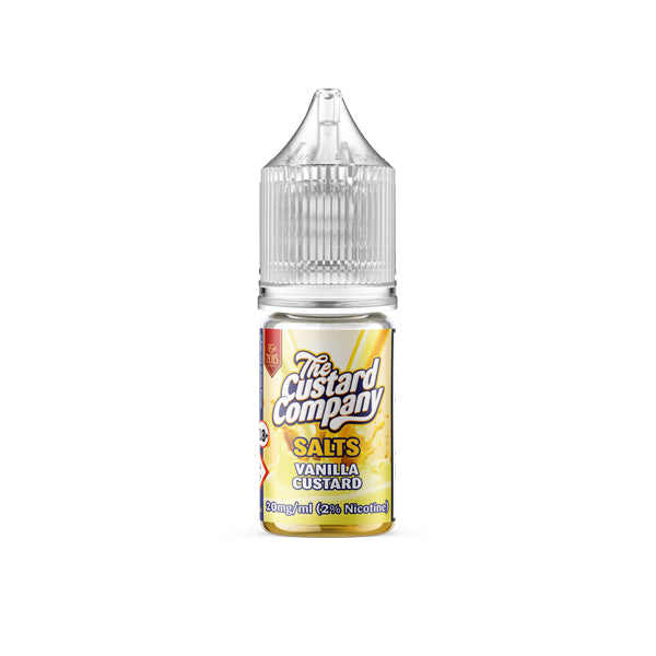 20mg The Custard Company Flavoured Nic Salt 10ml (50VG/50PG) - Lazy Frog Shop