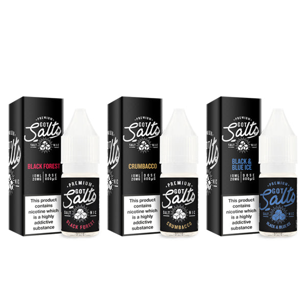 10mg Got Salts 10ml Nic Salts (50VG/50PG) - Lazy Frog Shop