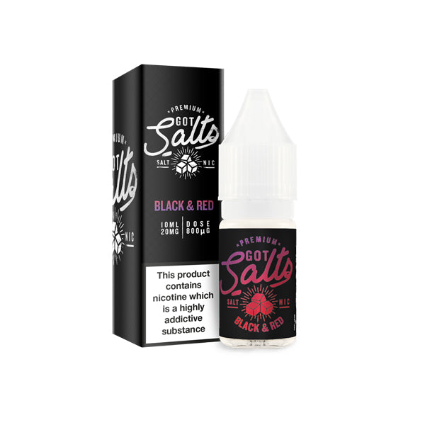 20mg Got Salts 10ml Nic Salts (50VG/50PG) - Lazy Frog Shop