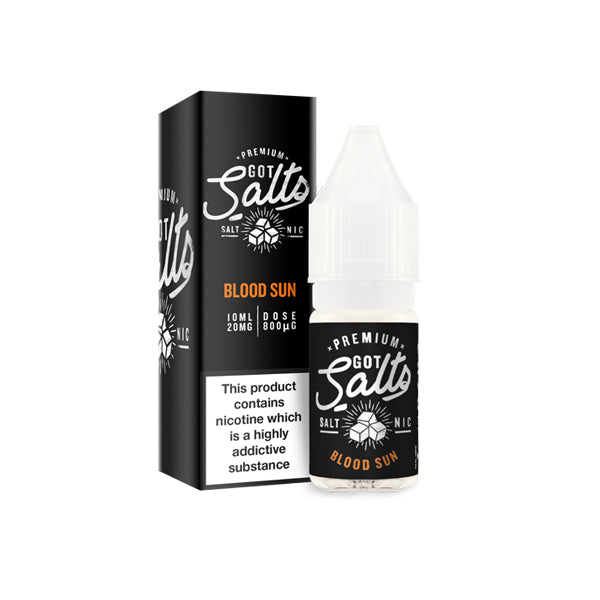 20mg Got Salts 10ml Nic Salts (50VG/50PG) - Lazy Frog Shop