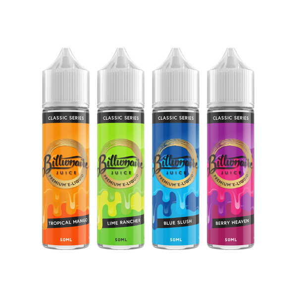 Billionaire Juice Classic Series 50ml Shortfill 0mg (70VG/30PG) - Lazy Frog Shop