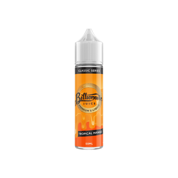 Billionaire Juice Classic Series 50ml Shortfill 0mg (70VG/30PG) - Lazy Frog Shop