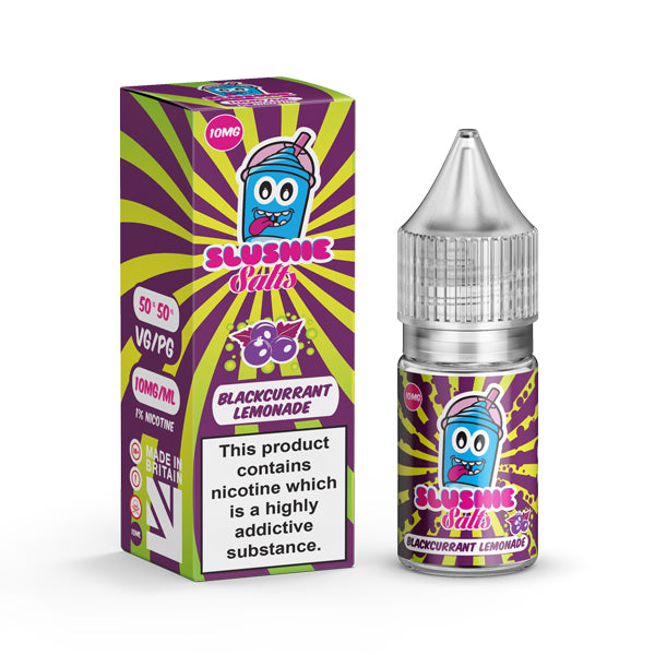 10mg Slushie by Liqua Vape 10ml Flavoured Nic Salts - Lazy Frog Shop