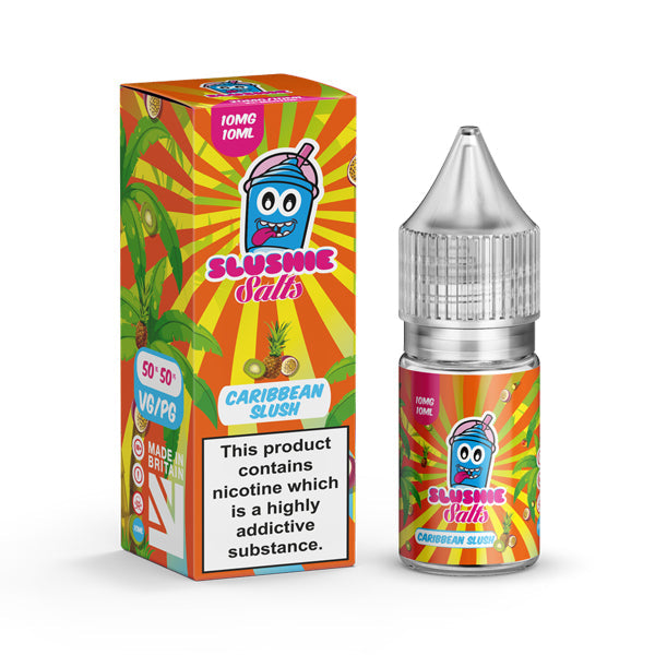 10mg Slushie by Liqua Vape 10ml Flavoured Nic Salts - Lazy Frog Shop