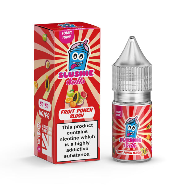 10mg Slushie by Liqua Vape 10ml Flavoured Nic Salts - Lazy Frog Shop