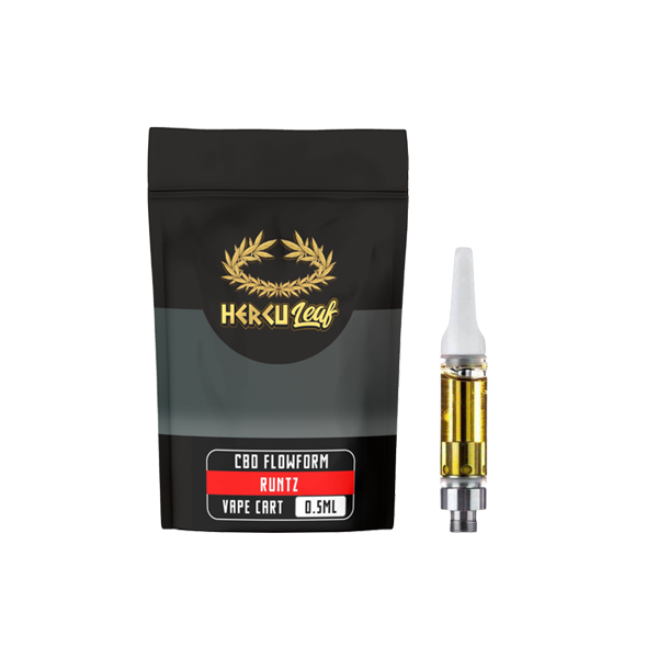 HercuLeaf 450mg CBD Vape Cartridge 0.5ml - Lazy Frog Shop