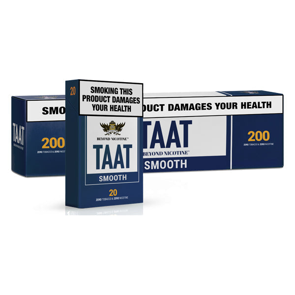 TAAT 500mg CBD Beyond Tobacco Smooth Smoking Sticks - Pack of 20 - Lazy Frog Shop